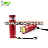 Aluminum Mini Small LED COB Work Torch Flashlight pocket size