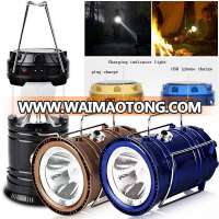 Outdoor Promotion LED Solar Camping Lantern camping light