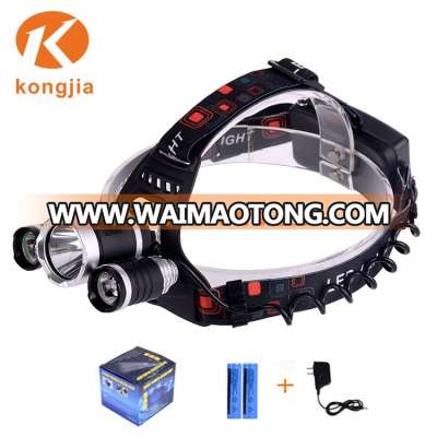 Factory Most Powerful Waterproof Led Lights Outdoor Headlamp for Camping