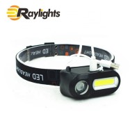 super bright XPE+COB bulb led lightweight headlamp head torch lamp waterproof headlight