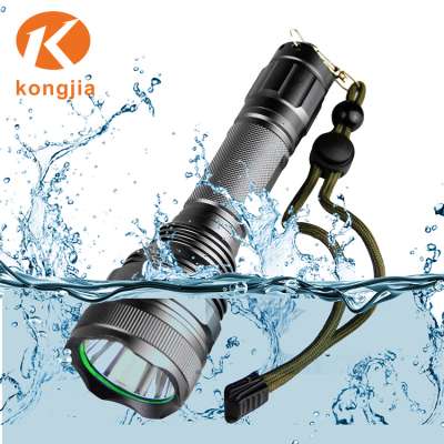 NHKJ Hot selling High Power 10W Waterproof Flashlight Rechargeable LED Flashlight Torch