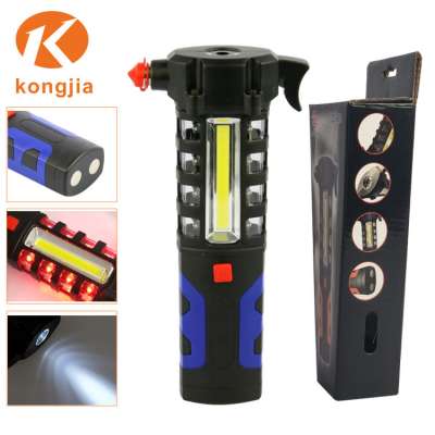 NHKJ Magnetic Base Led Work Light With Handle Cob Led Inspection Work Lamp Beacon